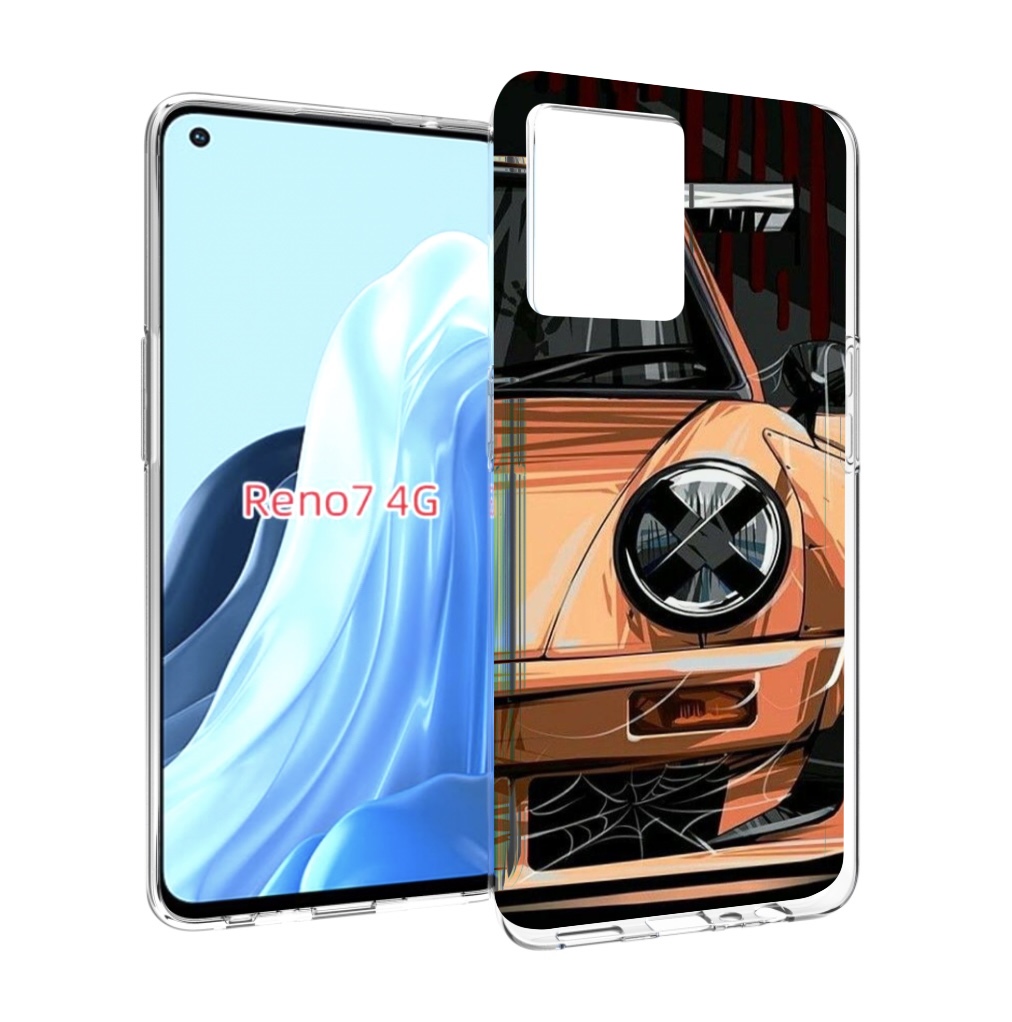

Чехол MyPads Порш мужской для OPPO RENO 7 4G, Прозрачный, Tocco