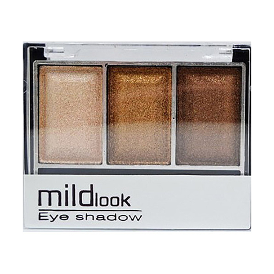 Тени для век Mildlook 3 цвета Eyeshadow, 5033, тон 19, 6 г белита база под тени для век 15