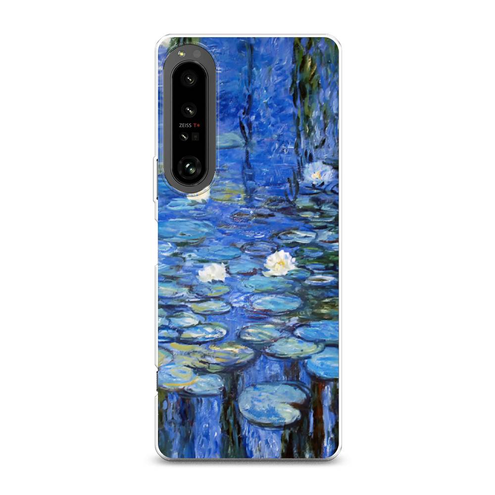 

Чехол на Sony Xperia 1 IV "Нарисованный пруд", Синий;зеленый, 55150-4