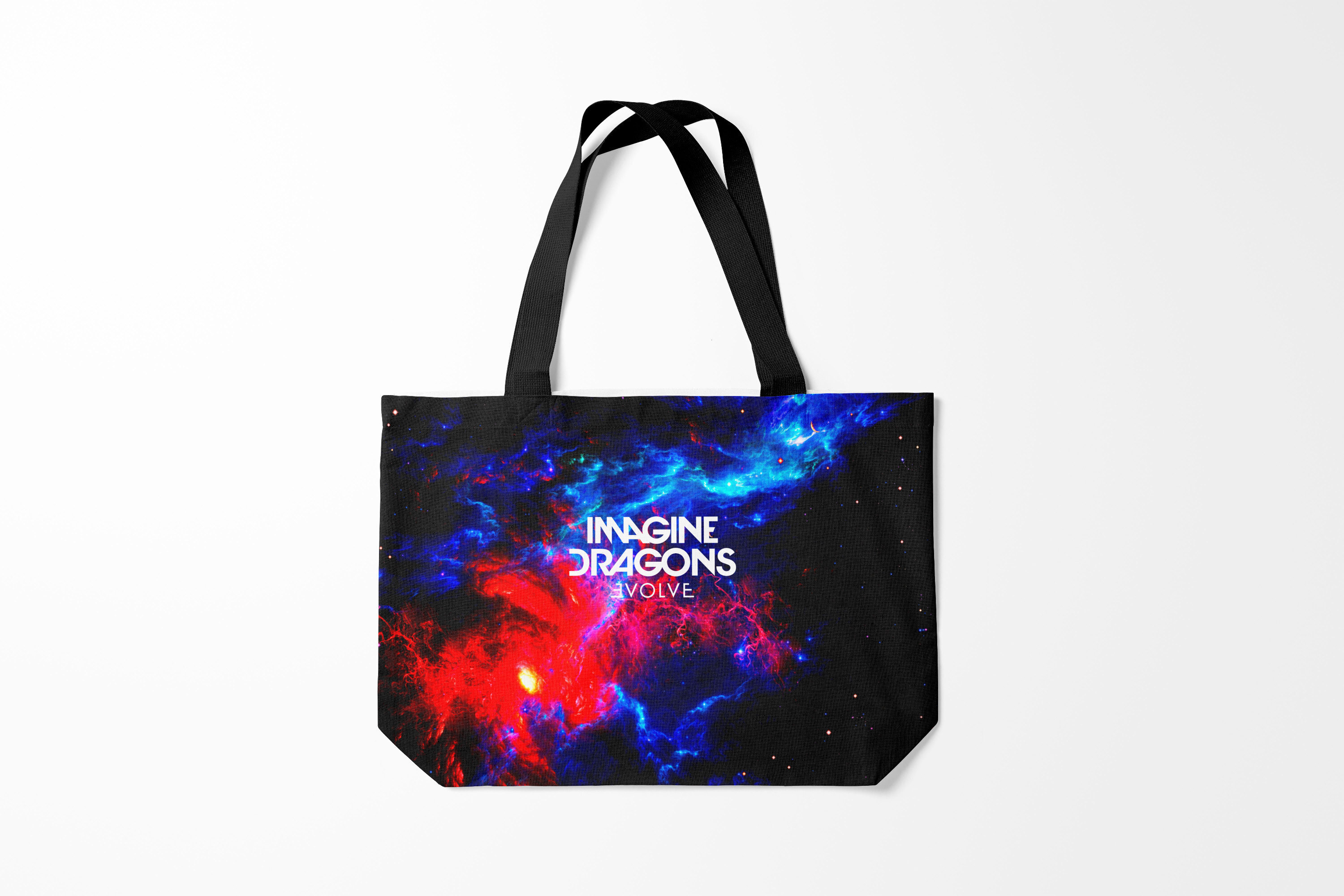 

Сумка шoппер унисекс Burnettie Imagine Dragons, разноцветный, Imagine Dragons
