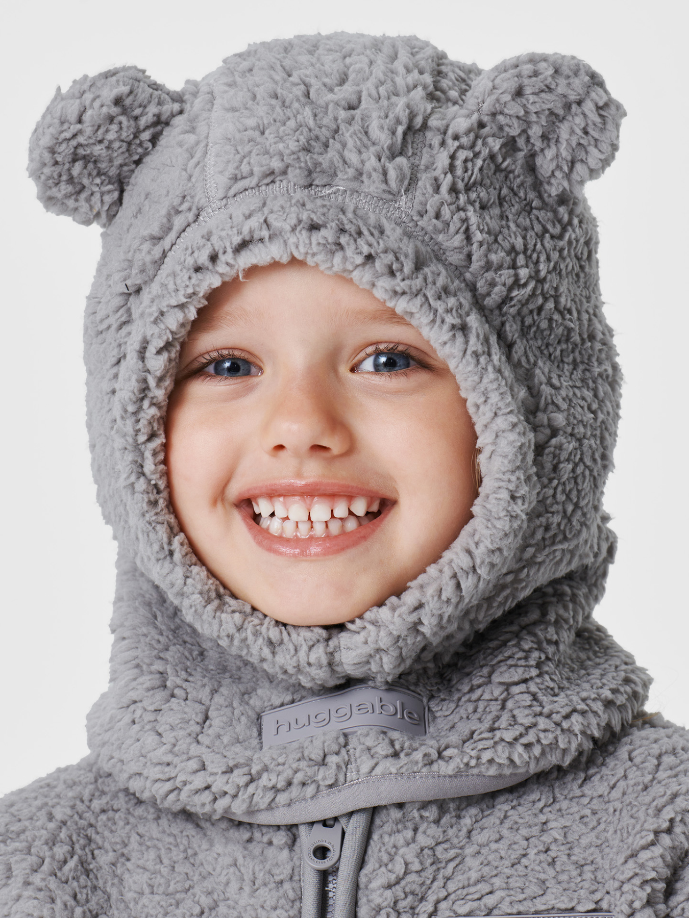 Балаклава детская Happy Baby 89056, grey, 51