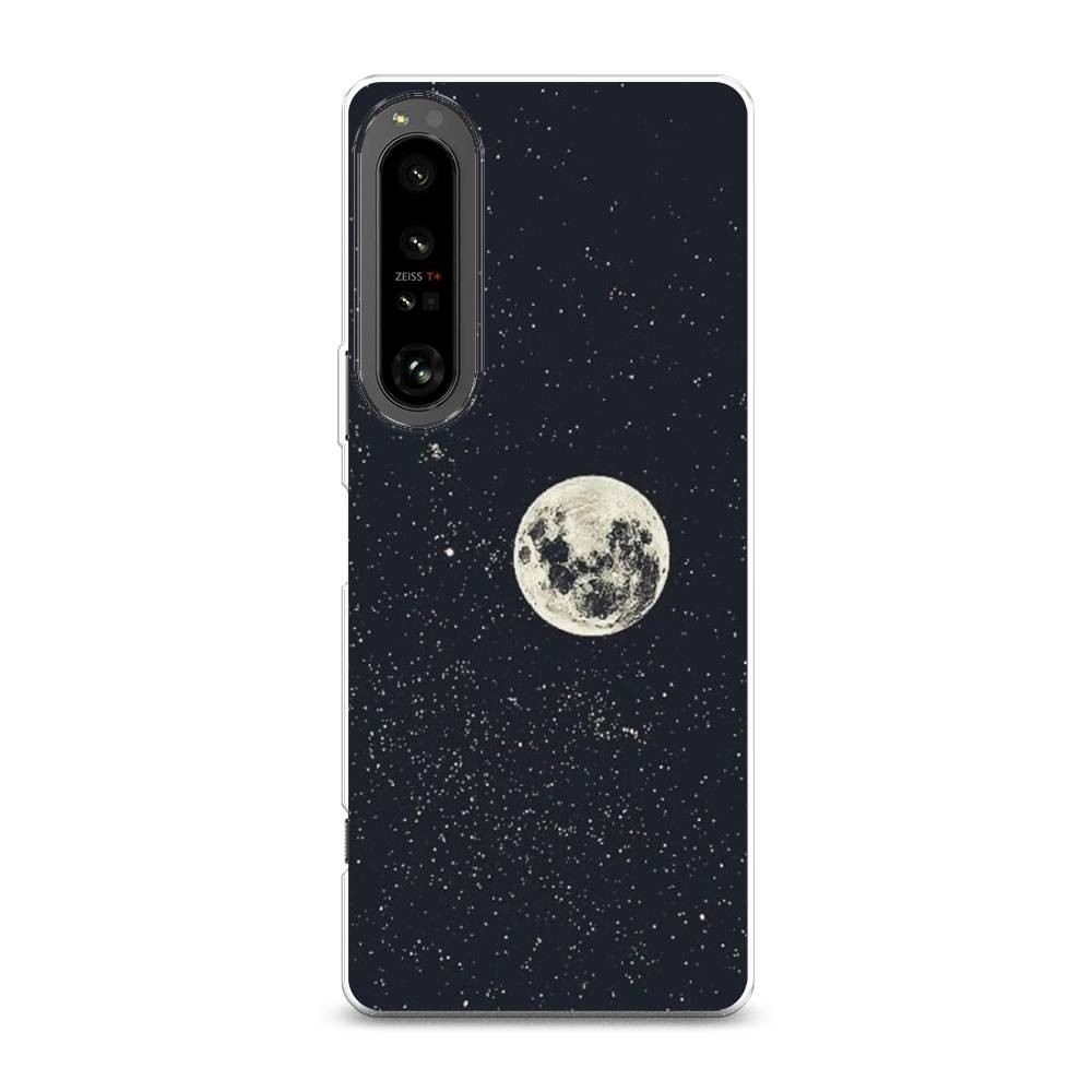 

Чехол на Sony Xperia 1 IV "Полнолуние", Красный, 55150-2