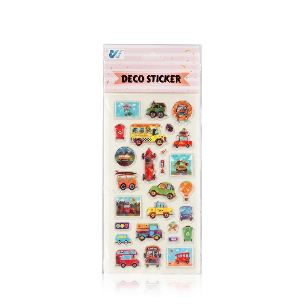 

Наклейки Deco Sticker голографические № 8 в ассортименте 12 шт