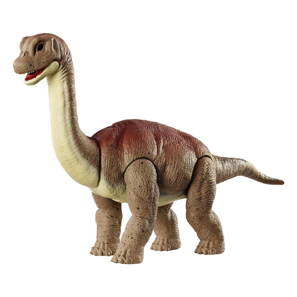 фото Конструктор mattel jurassic world фигурка базовая мир юрского периода брахиозавр hbx36