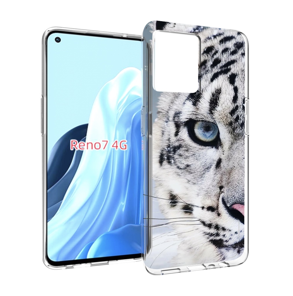 Чехол MyPads Снежный-барс для OPPO RENO 7 4G