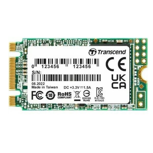 

SSD накопитель Transcend 425S M.2 2280 1 ТБ, 425S