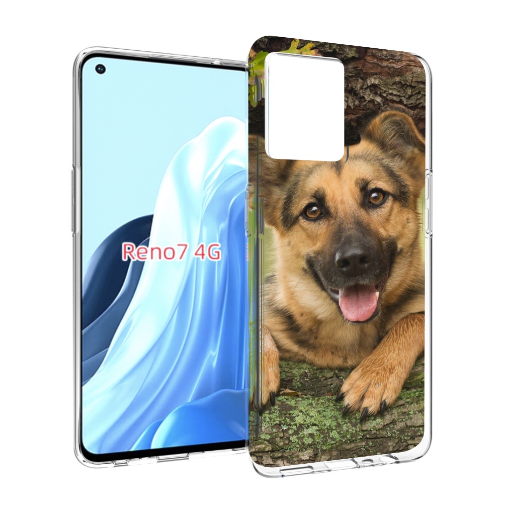 

Чехол MyPads Собака-на-дереве для OPPO RENO 7 4G, Прозрачный, Tocco