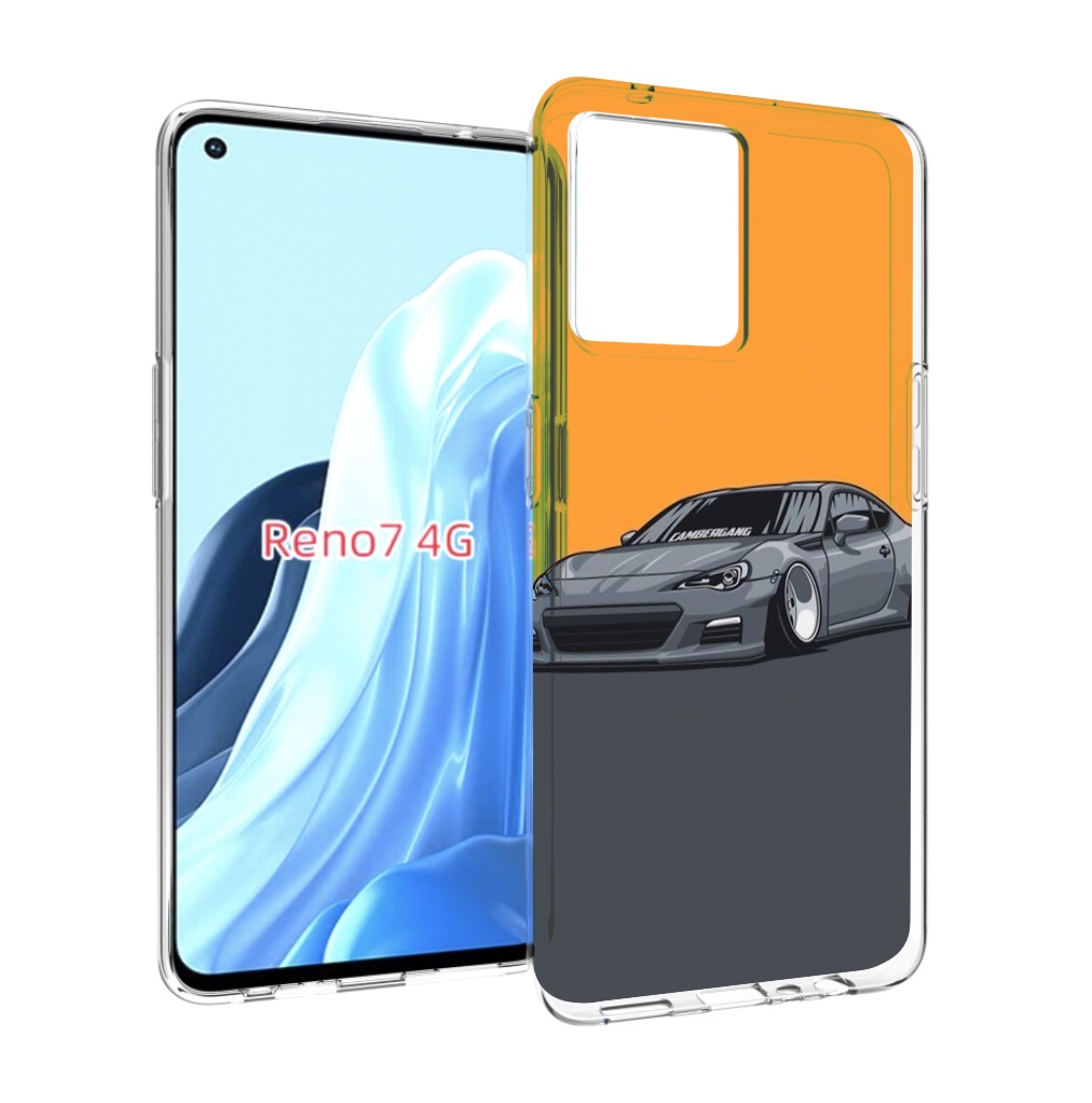 

Чехол MyPads Спорт-кар для OPPO RENO 7 4G, Прозрачный, Tocco