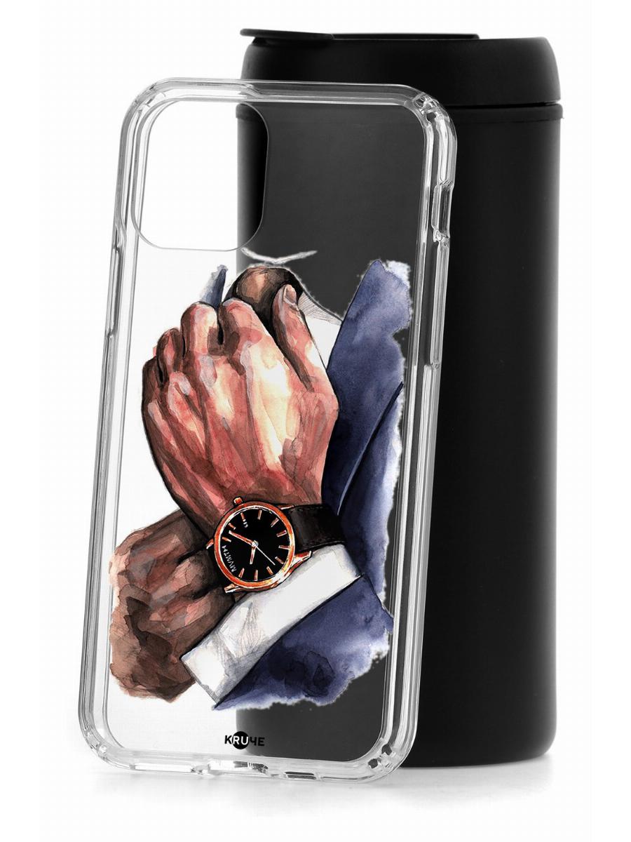 фото Чехол для iphone 11 pro kruche print руки и часы кruче