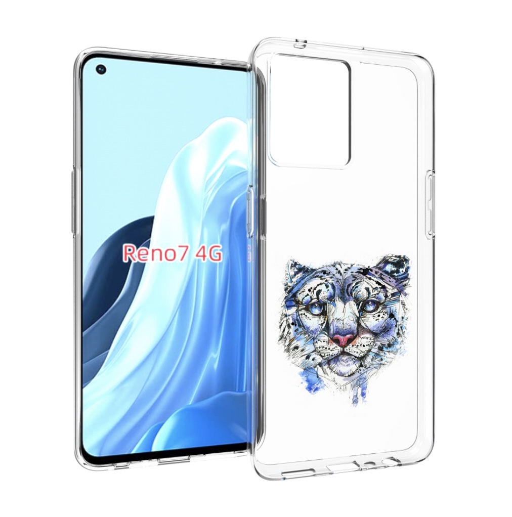 

Чехол MyPads Тигр 4 для OPPO RENO 7 4G, Прозрачный, Tocco