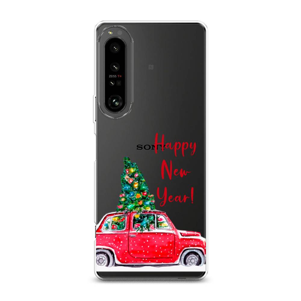 

Чехол на Sony Xperia 1 IV "Happy New Year", Красный;зеленый, 55150-5
