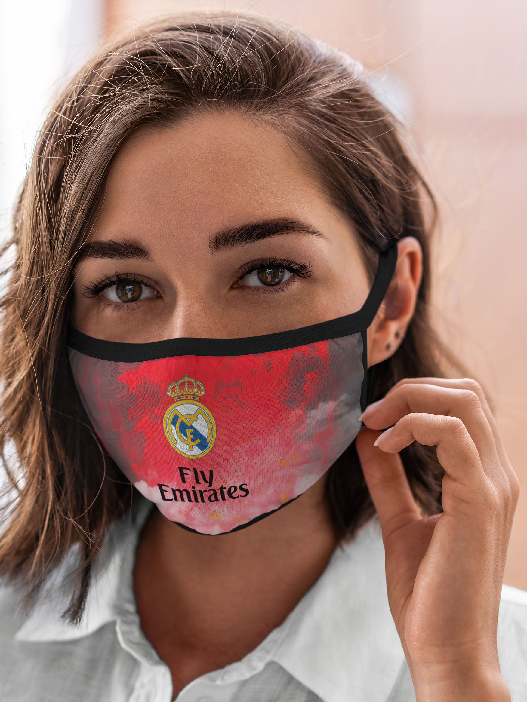 

Многоразовая маска унисекс Burnettie Real Madrid Реал Мадрид, Разноцветный, Real Madrid Реал Мадрид