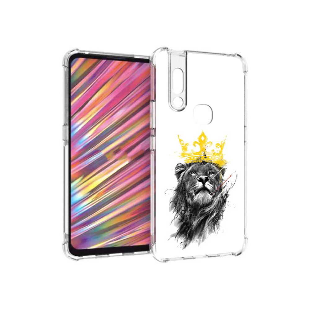 

Чехол MyPads Tocco для Vivo V15 король-лев (PT127905.397.391), Прозрачный, Tocco