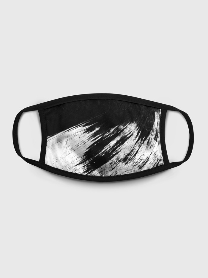 

Многоразовая маска унисекс Burnettie Abstraction Black And White, Разноцветный, Abstraction Black And White