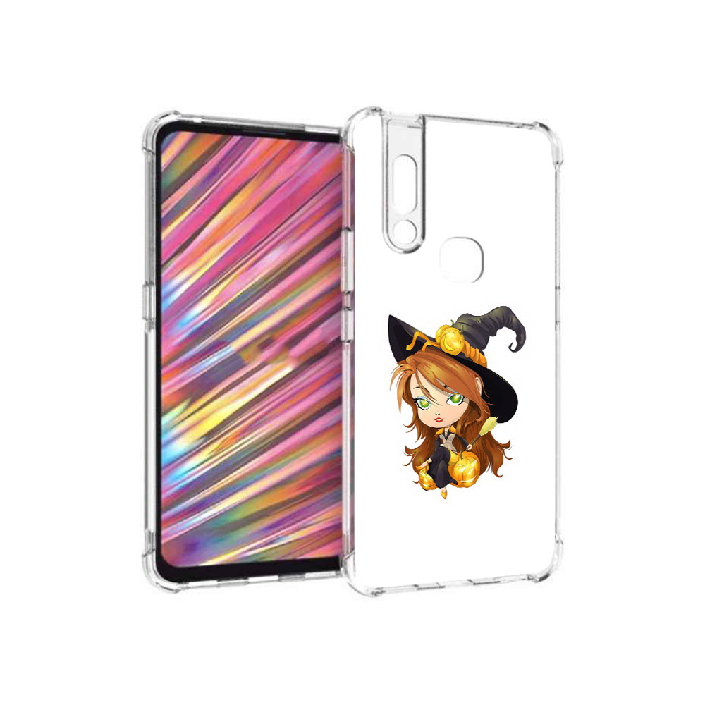 

Чехол MyPads Tocco для Vivo V15 Ведьмочка (PT127905.397.40), Прозрачный, Tocco