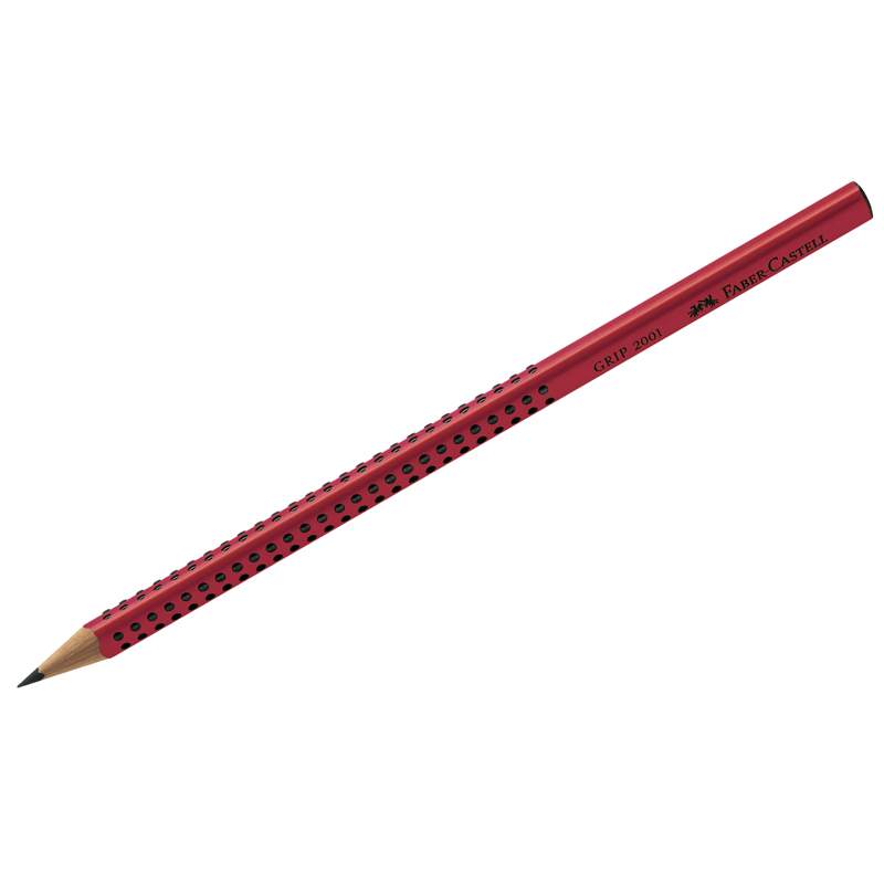 

Карандаши чернографитные FABER-CASTELL "Grip 2001" B, арт. 286156 - (12 шт.)