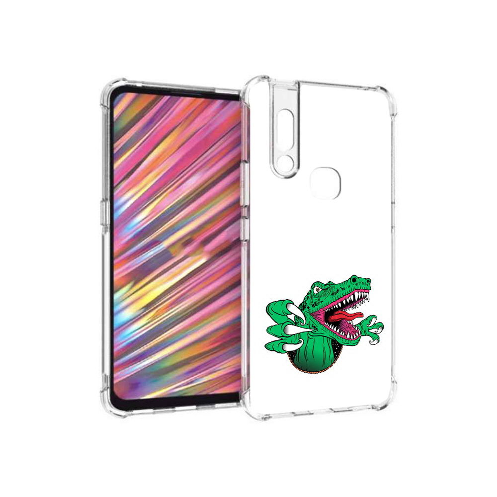

Чехол MyPads Tocco для Vivo V15 крокодил (PT127905.397.417), Прозрачный, Tocco