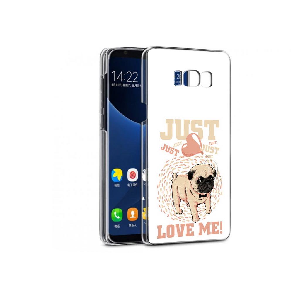 

Чехол MyPads Tocco для Samsung Galaxy S7 Люби меня (PT40116.513.109), Прозрачный, Tocco