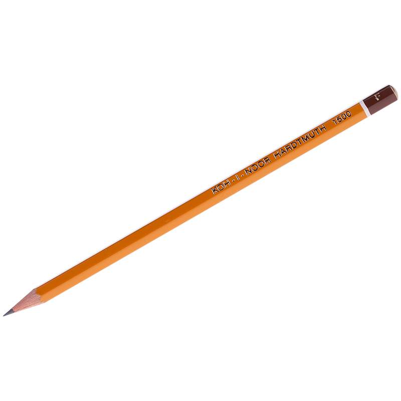 

Карандаши чернографитные KOH-I-NOOR "1500" F, арт. 001100 - (12 шт.)