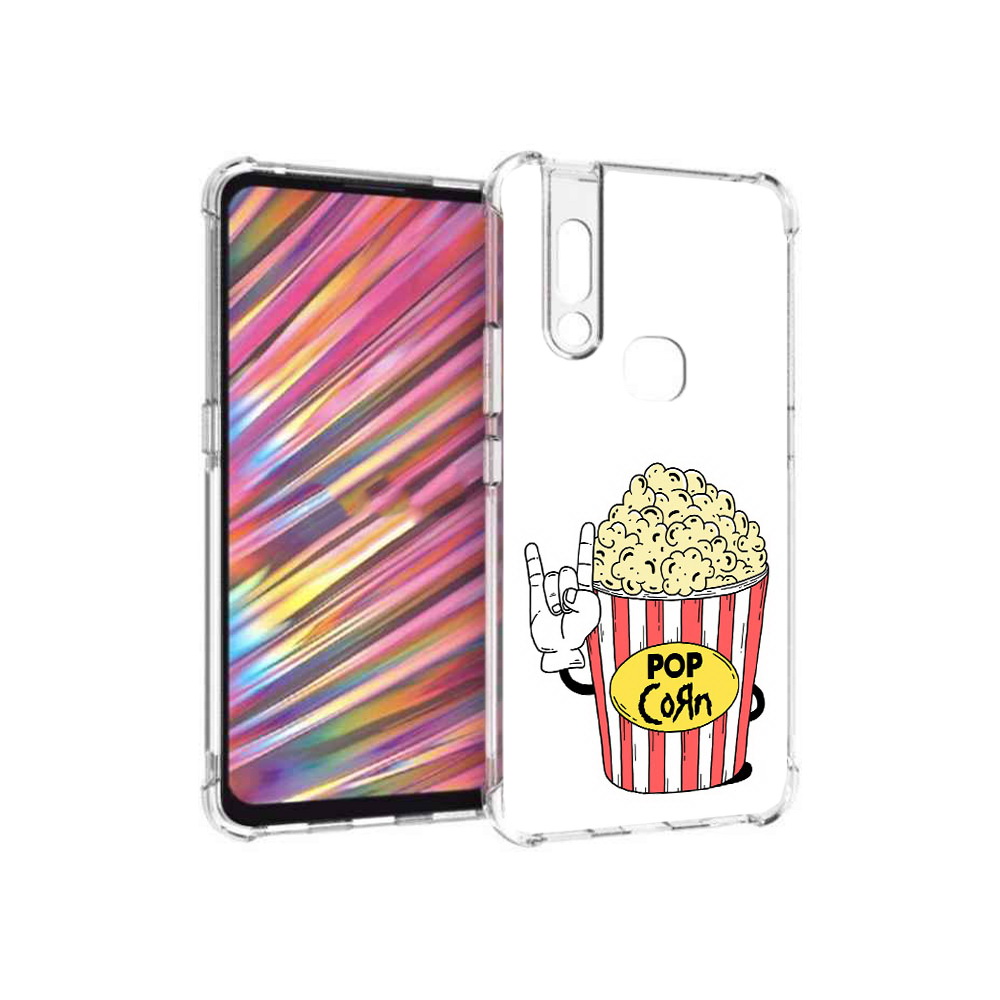 

Чехол MyPads Tocco для Vivo V15 крутой попкорн (PT127905.397.427), Прозрачный, Tocco