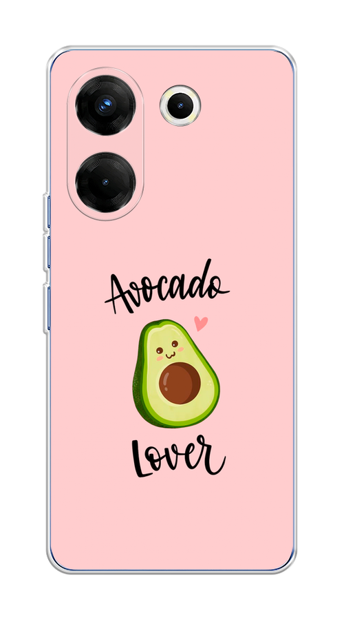 

Чехол на Tecno Camon 20 Pro 5G "Avocado lover", Розовый;зеленый, 304050-6