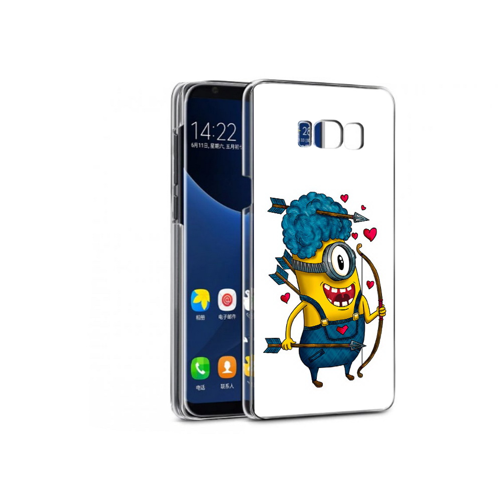 

Чехол MyPads Tocco для Samsung Galaxy S7 Миньон купидон (PT40116.513.117), Прозрачный, Tocco
