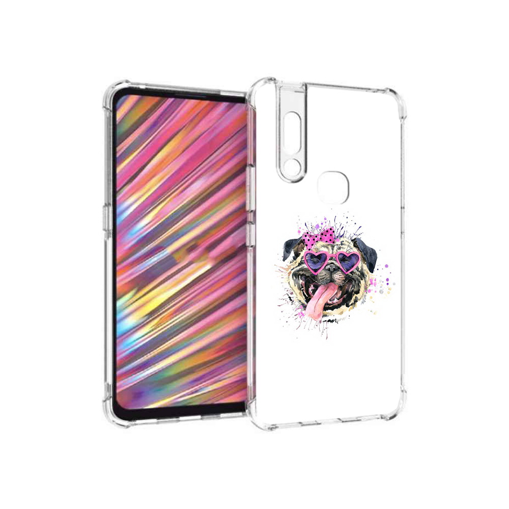 

Чехол MyPads Tocco для Vivo V15 Веселая собака (PT127905.397.43), Прозрачный, Tocco