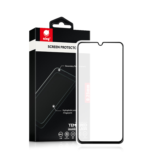 

Защитное стекло Ainy Full Screen Cover для Samsung Galaxy A70 Black 0,25 мм