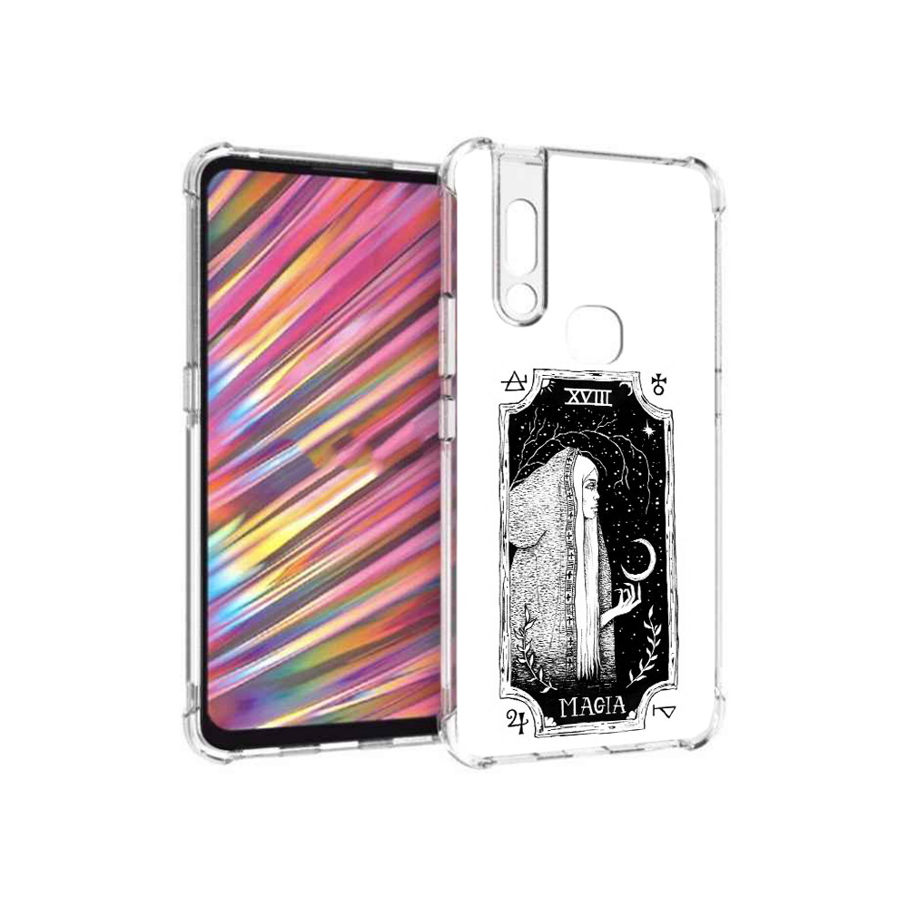

Чехол MyPads Tocco для Vivo V15 лунная магия (PT127905.397.447), Прозрачный, Tocco