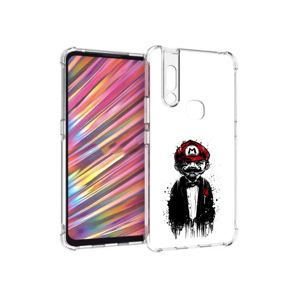 

Чехол MyPads Tocco для Vivo V15 марио (PT127905.397.458), Прозрачный, Tocco