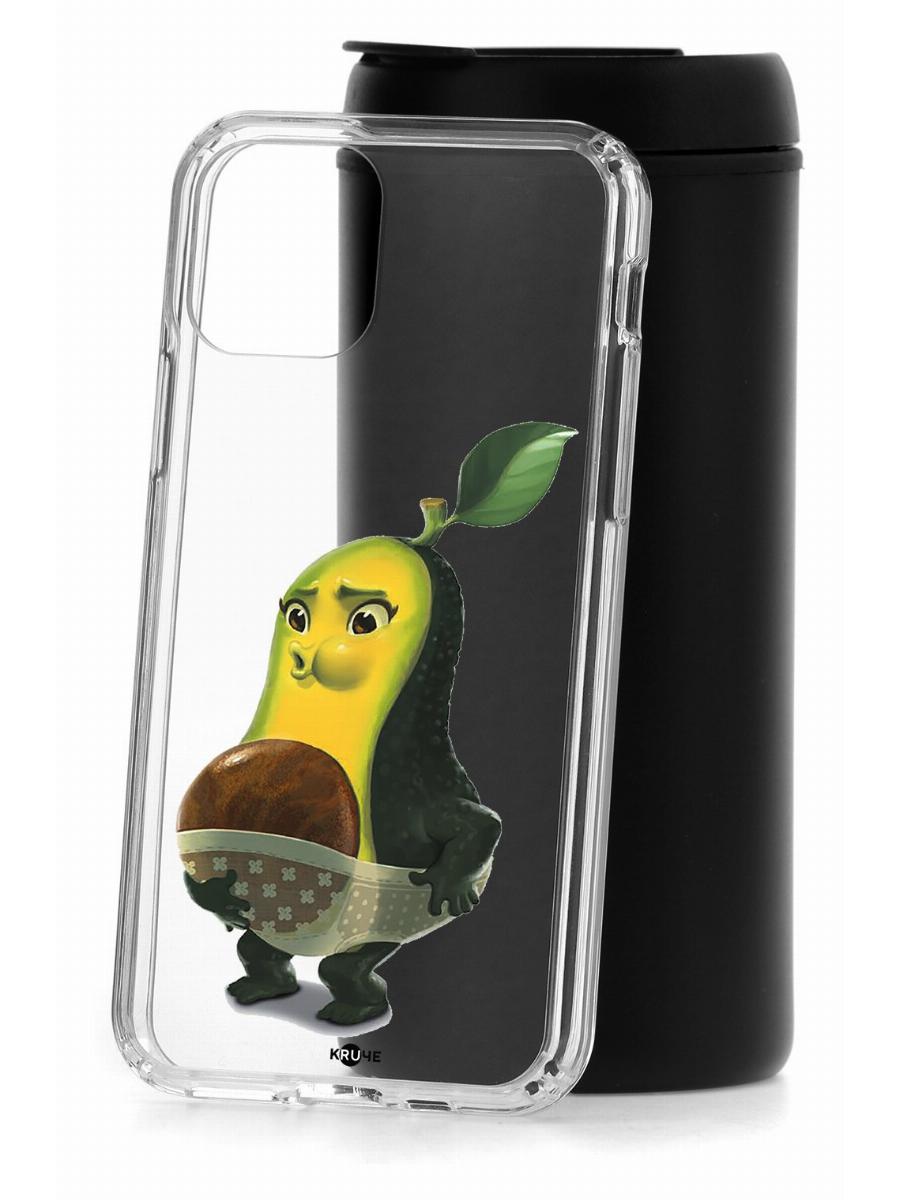 фото Чехол для iphone 11 pro kruche print avocado mom кruче