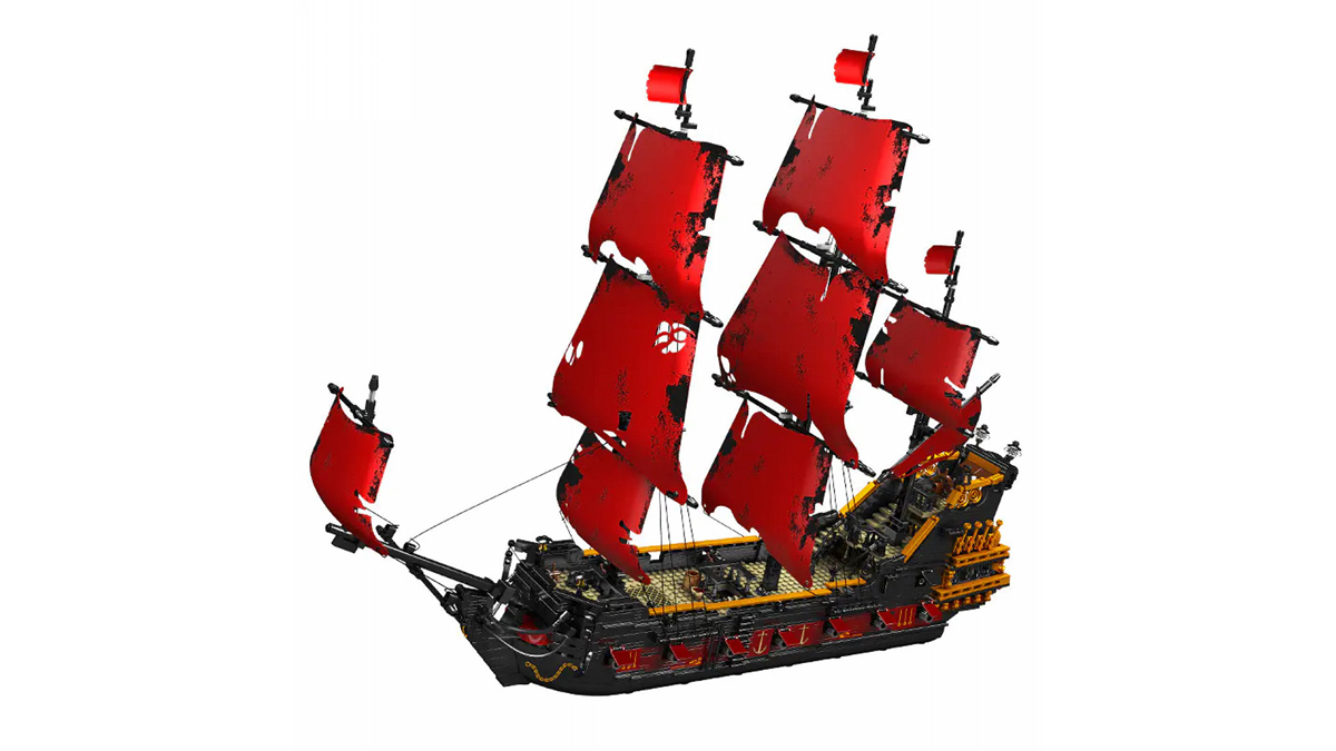Конструктор Пиратский корабль «Месть Королевы Анны» Mould King 13109