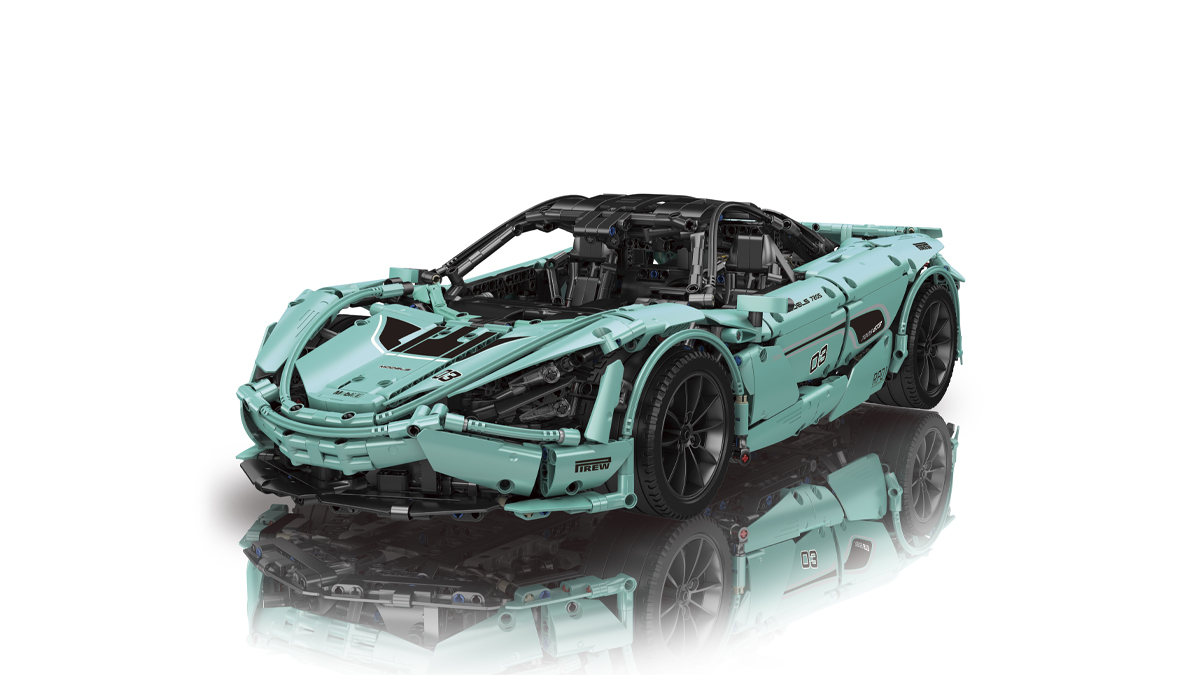 

Конструктор спортивный автомобиль McLaren 720S Green Mould King 13167, Mould King 13167