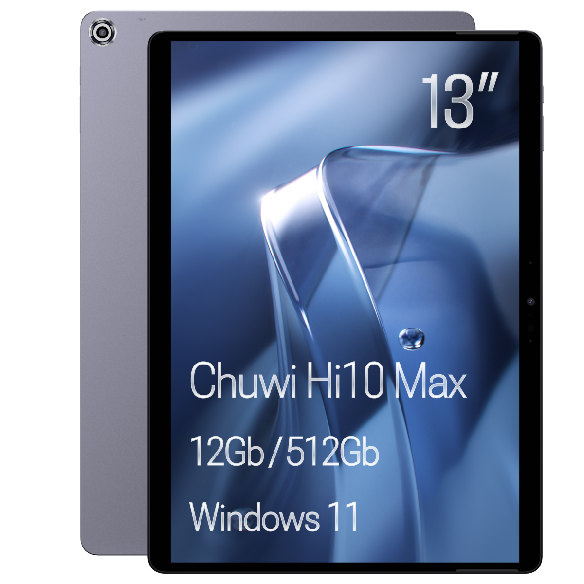 

Планшет Chuwi Hi10 Max 13" 12/512GB серый (0167564000) Wi-Fi, Hi10 Max