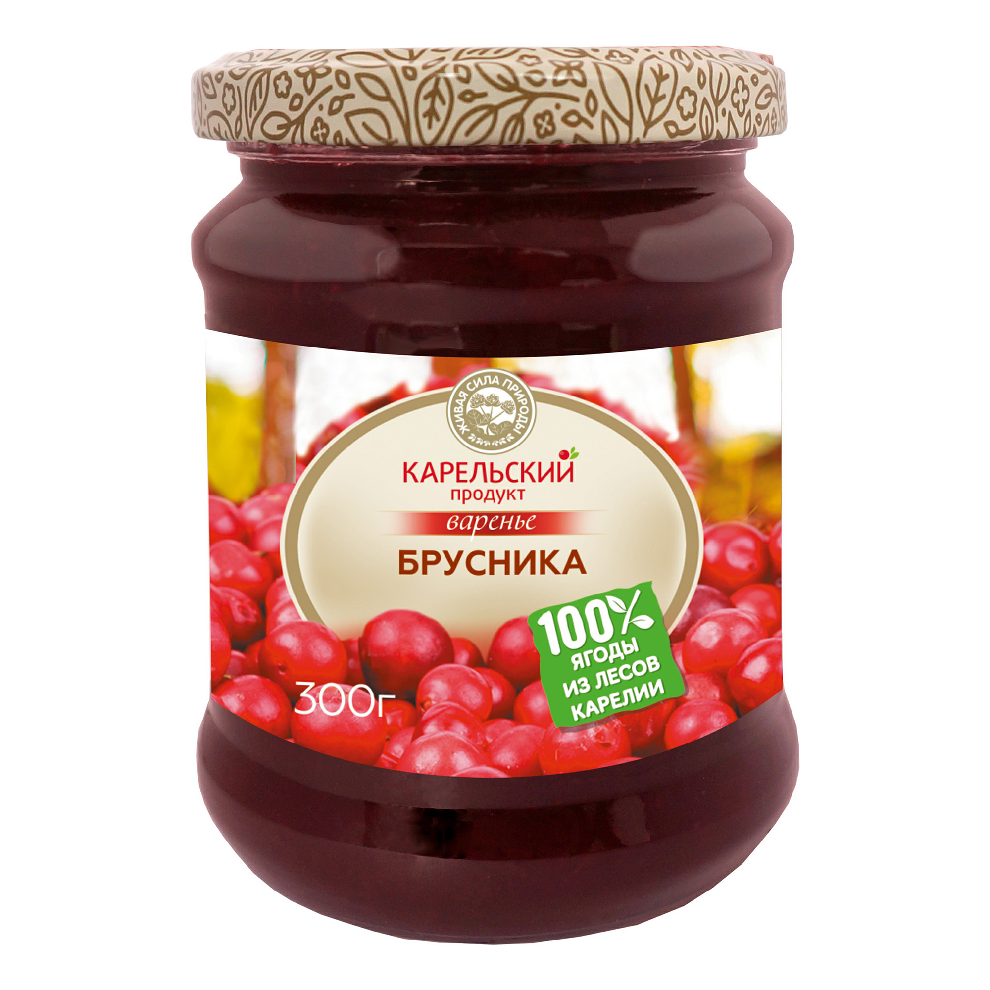 

Варенье Карельский Продукт брусника 300 г