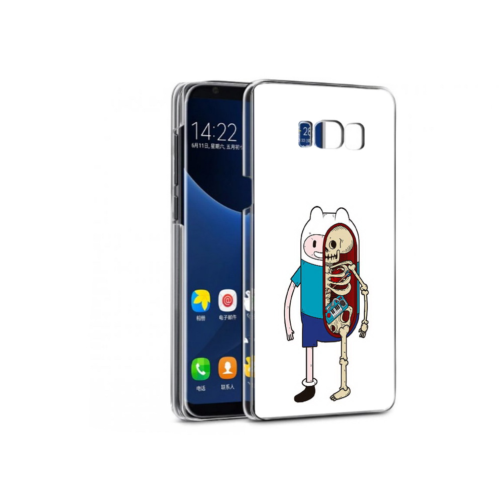 

Чехол MyPads Tocco для Samsung Galaxy S7 Финн скелет (PT40116.513.187), Прозрачный, Tocco