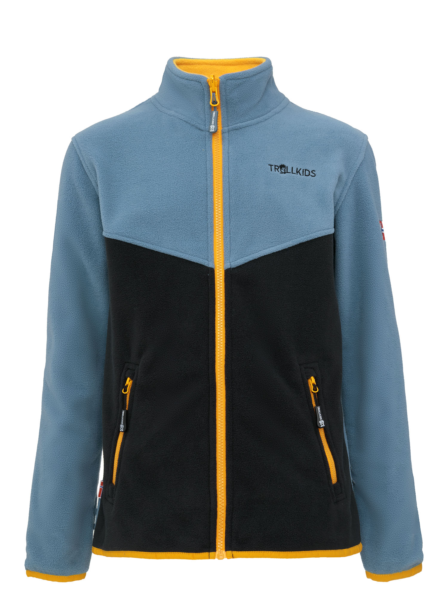 

Толстовка детская Trollkids Oppdal Xt Steel Blue/Black/Mango Рост 116, Серый;оранжевый;черный, Oppdal Xt