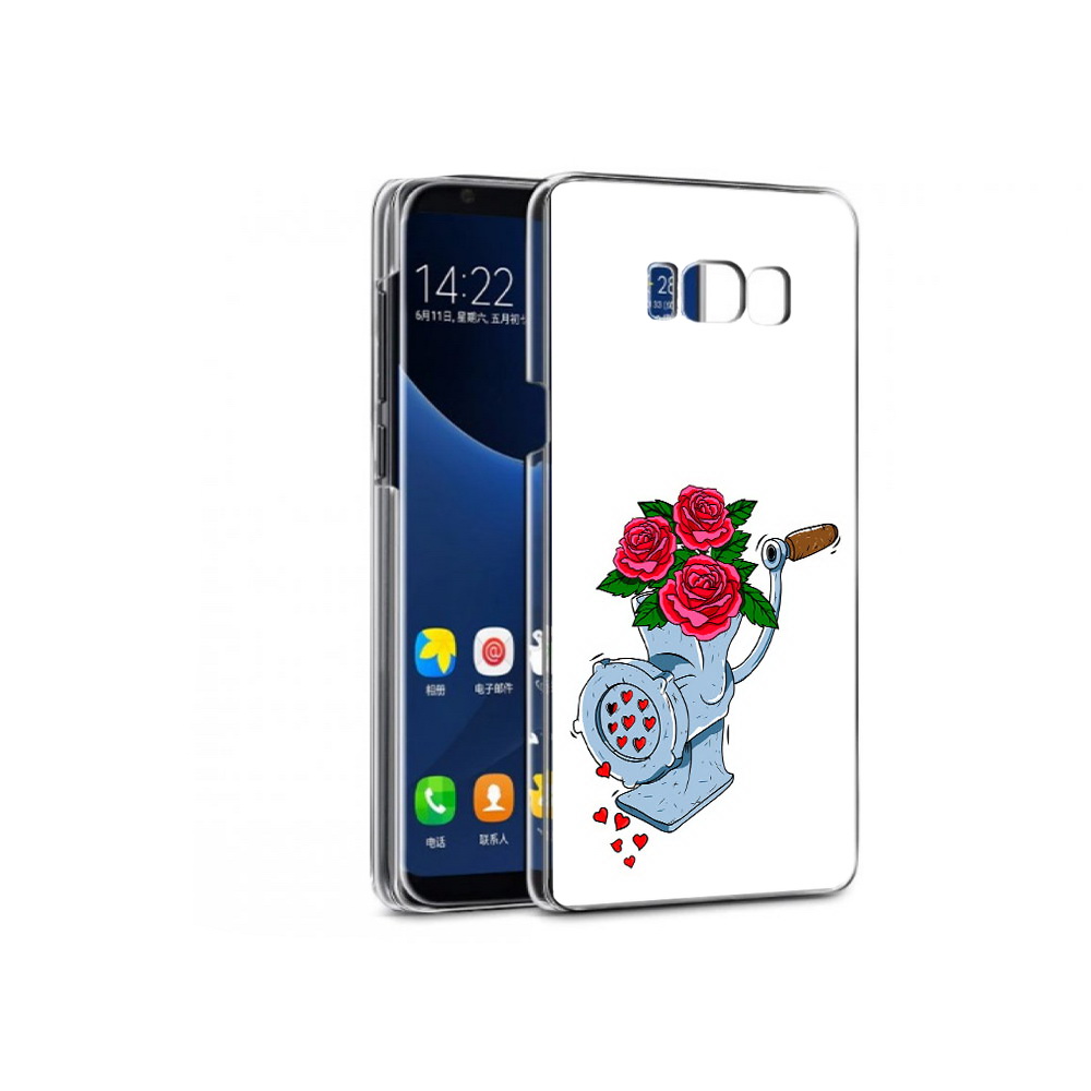 

Чехол MyPads Tocco для Samsung Galaxy S7 Цветочные сердца (PT40116.513.199), Прозрачный, Tocco