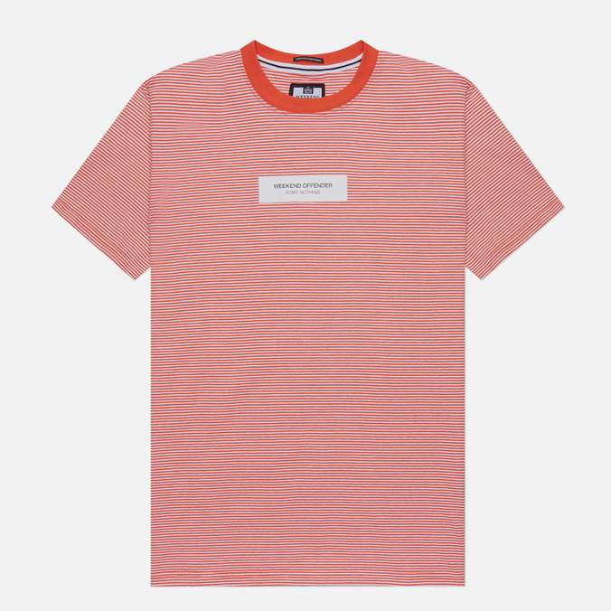 

Мужская футболка Weekend Offender Navarro Avenue SS23 оранжевый, Размер XL, Navarro Avenue SS23