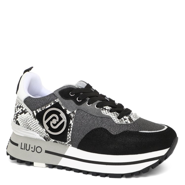 

Кроссовки женские Liu Jo BF3003 черные 36 EU, Черный, BF3003