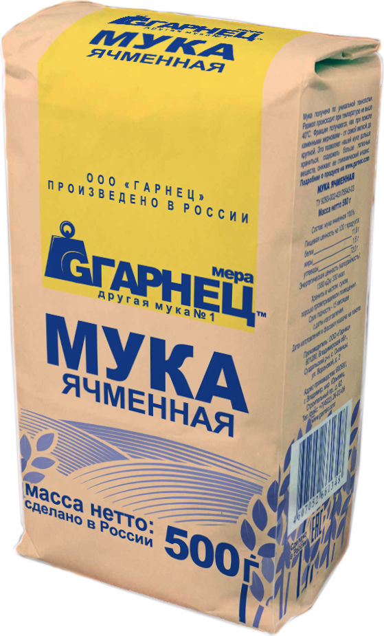 Мука Гарнец ячменная 500 г