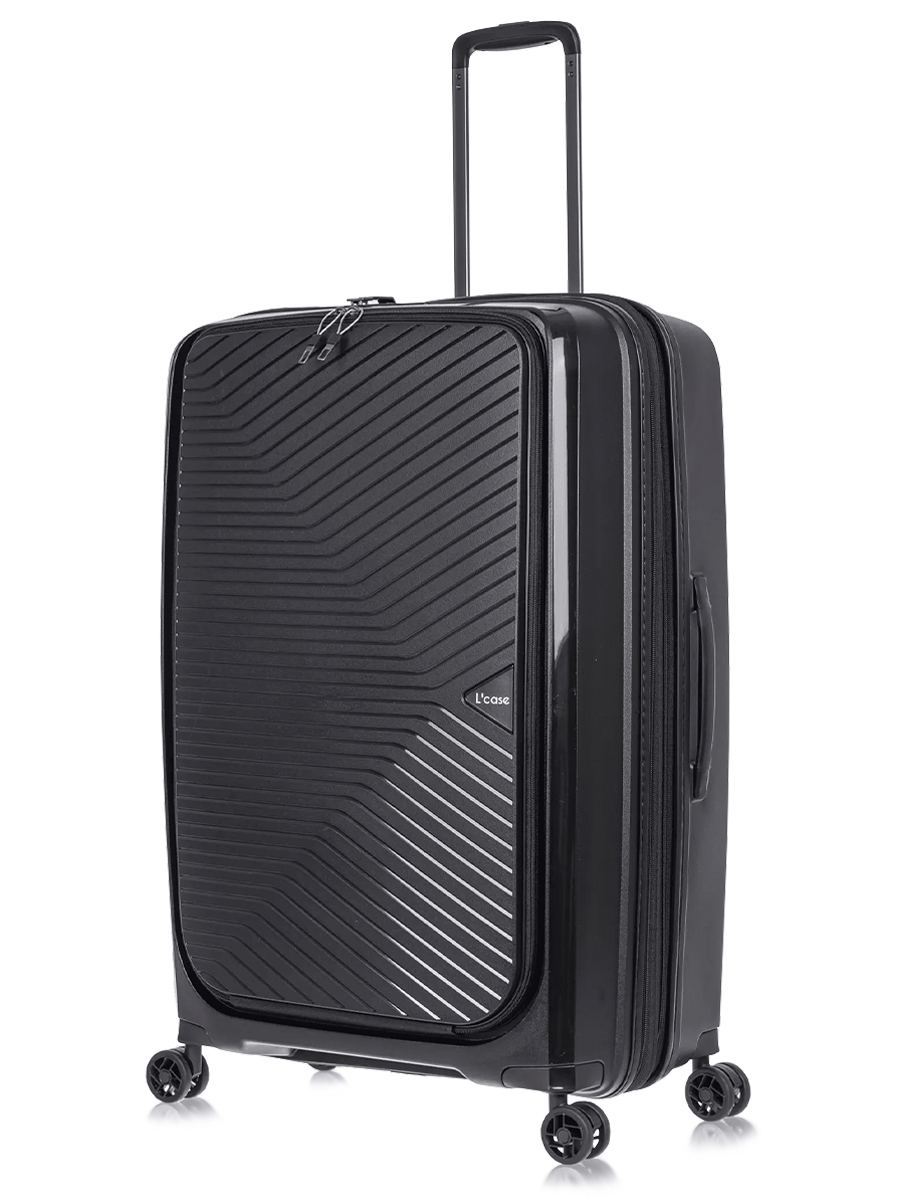 

Чемодан унисекс L'Case Tokyo черный, 78x54x30 см, Tokyo
