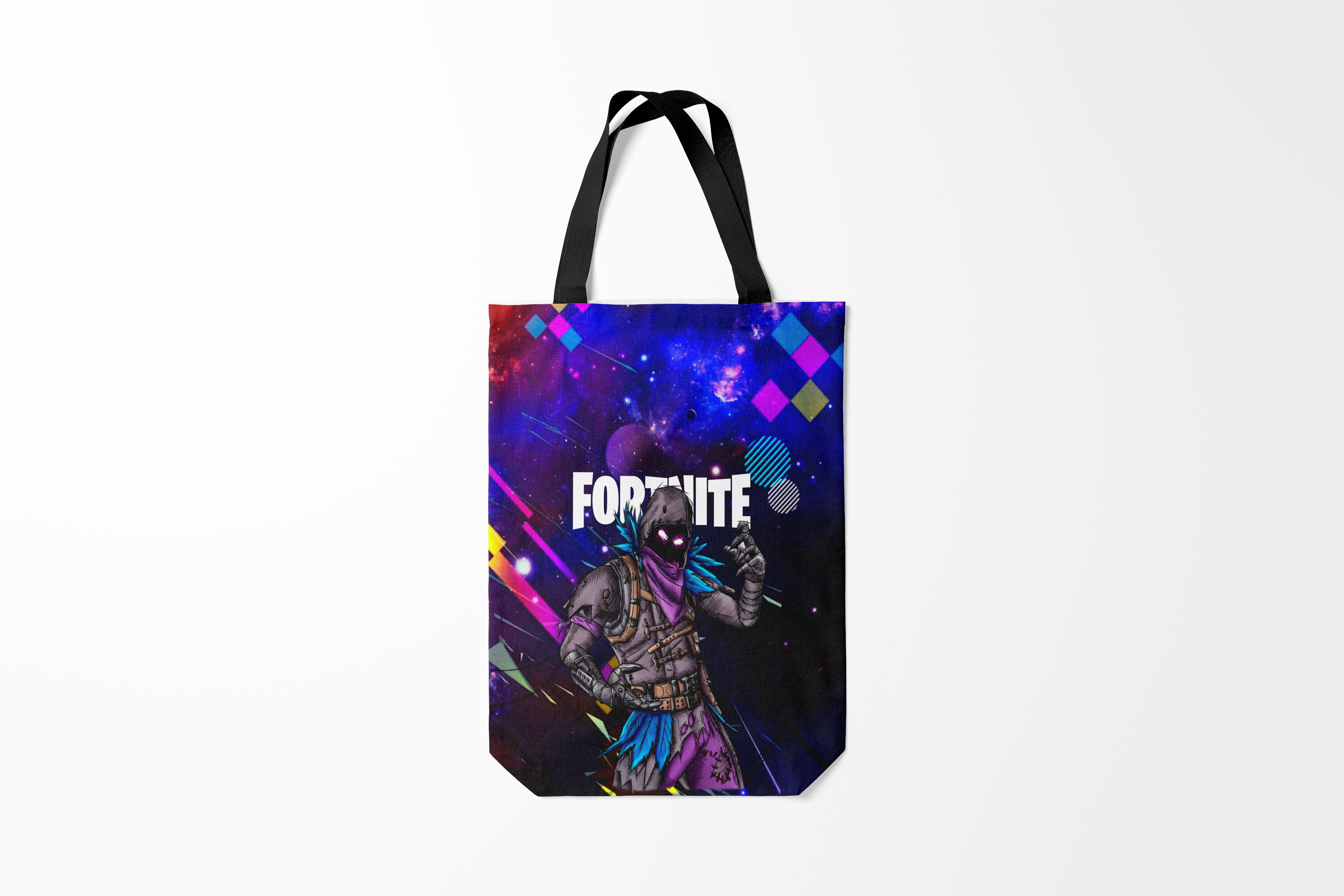 

Сумка шoппер унисекс Burnettie Fortnite x RAVEN,, Fortnite x RAVEN