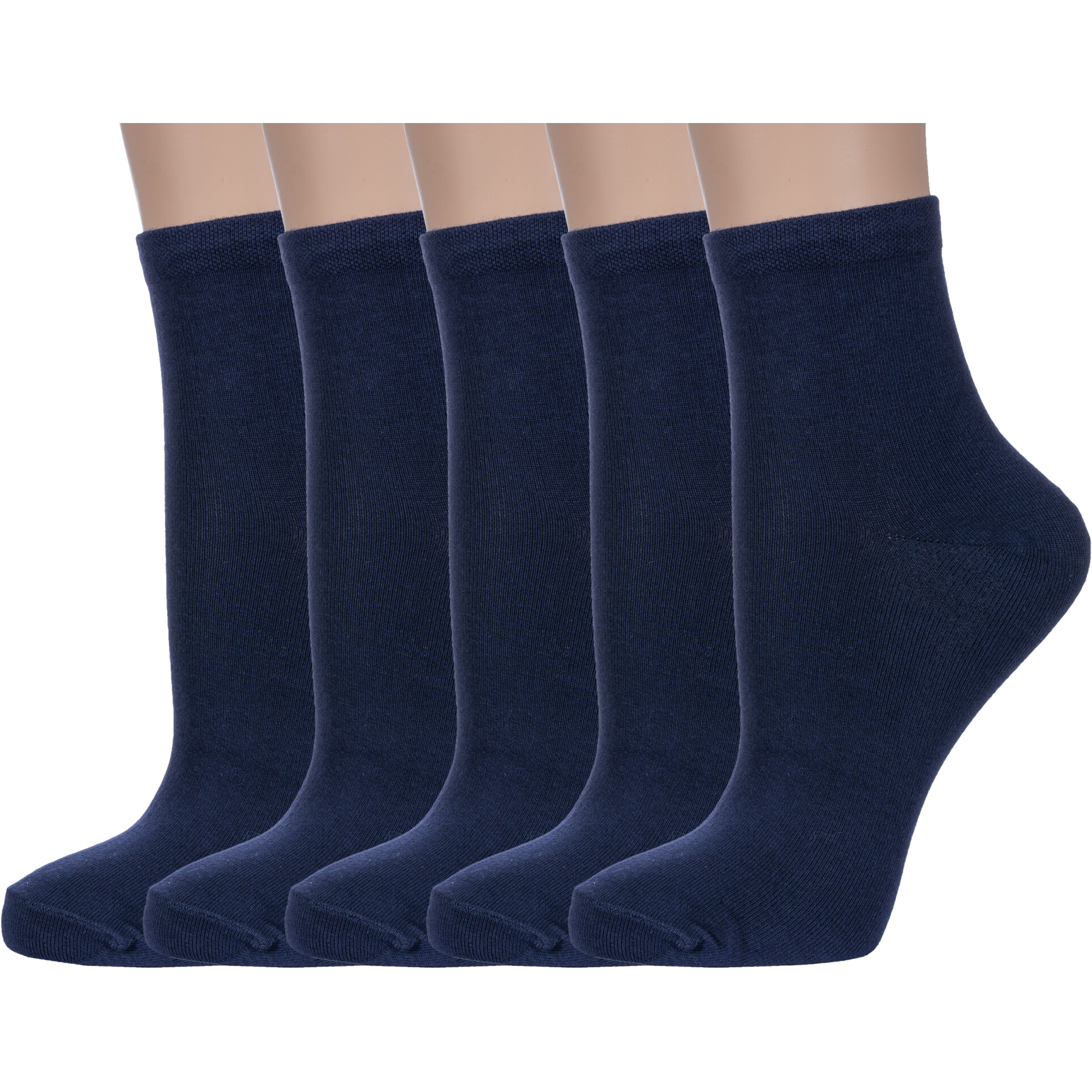 Комплект носков женских Красная Ветка 5-С-1233 синих 23-25, 5 пар