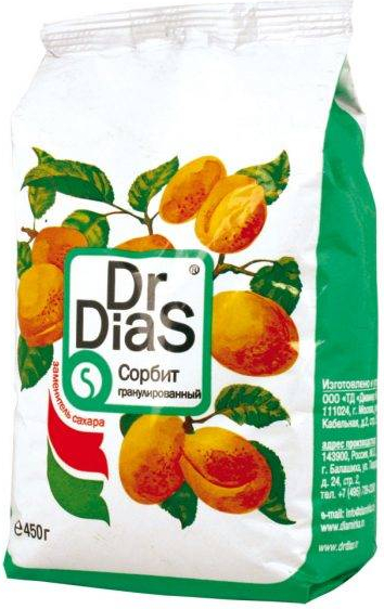 

Сорбит Dr.DiaS гранулированный 450 г