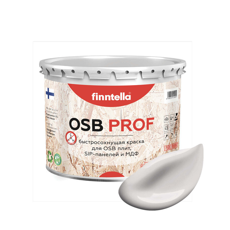 

Краска OSB Prof, ARKUUS нежно-бежевый, 2,7л, OSB PROF специализированная для ОСБ плит. Высокоадгезионная. Самогрунтующая.