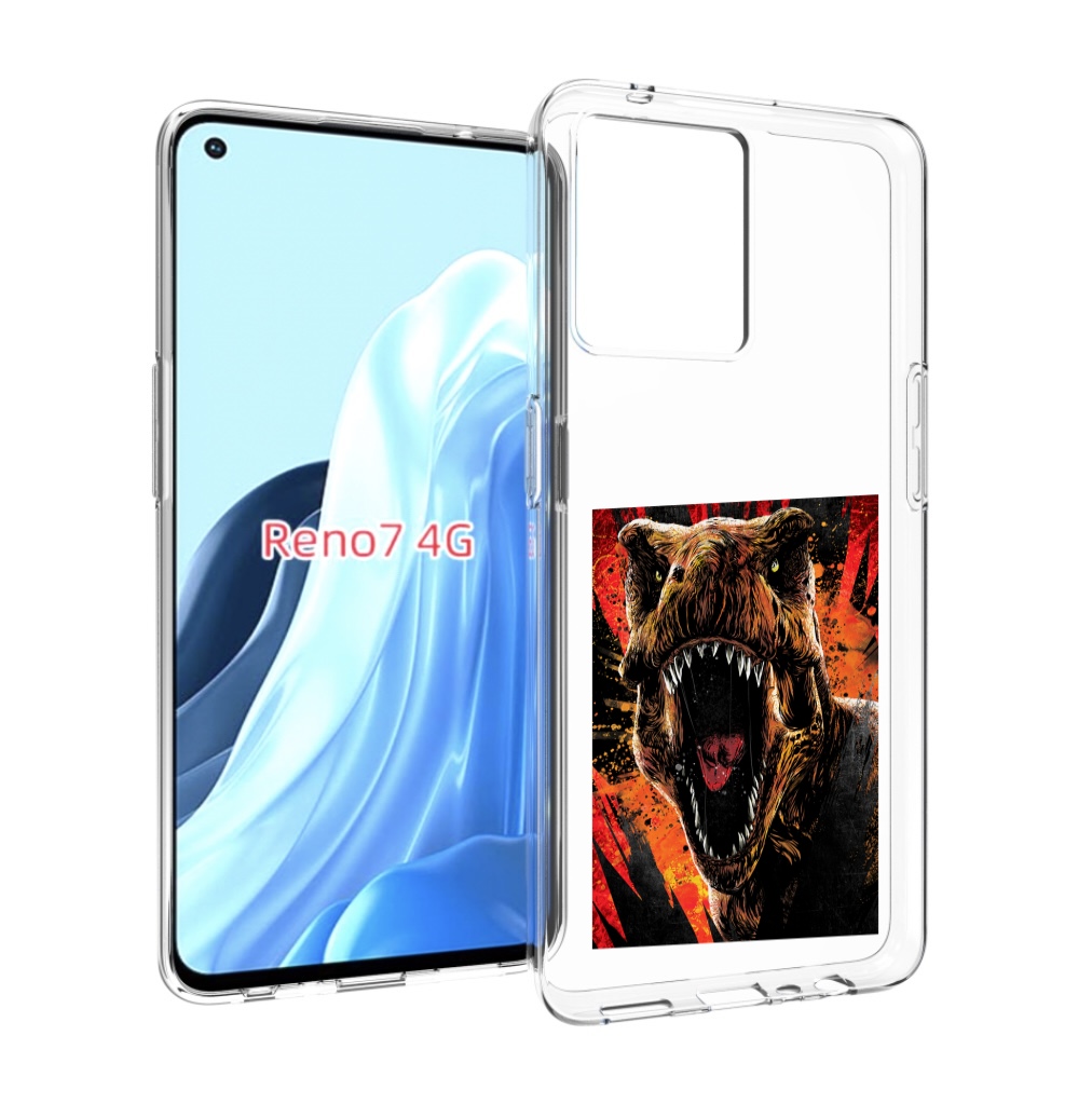 

Чехол MyPads Тиранозавр для OPPO RENO 7 4G, Прозрачный, Tocco