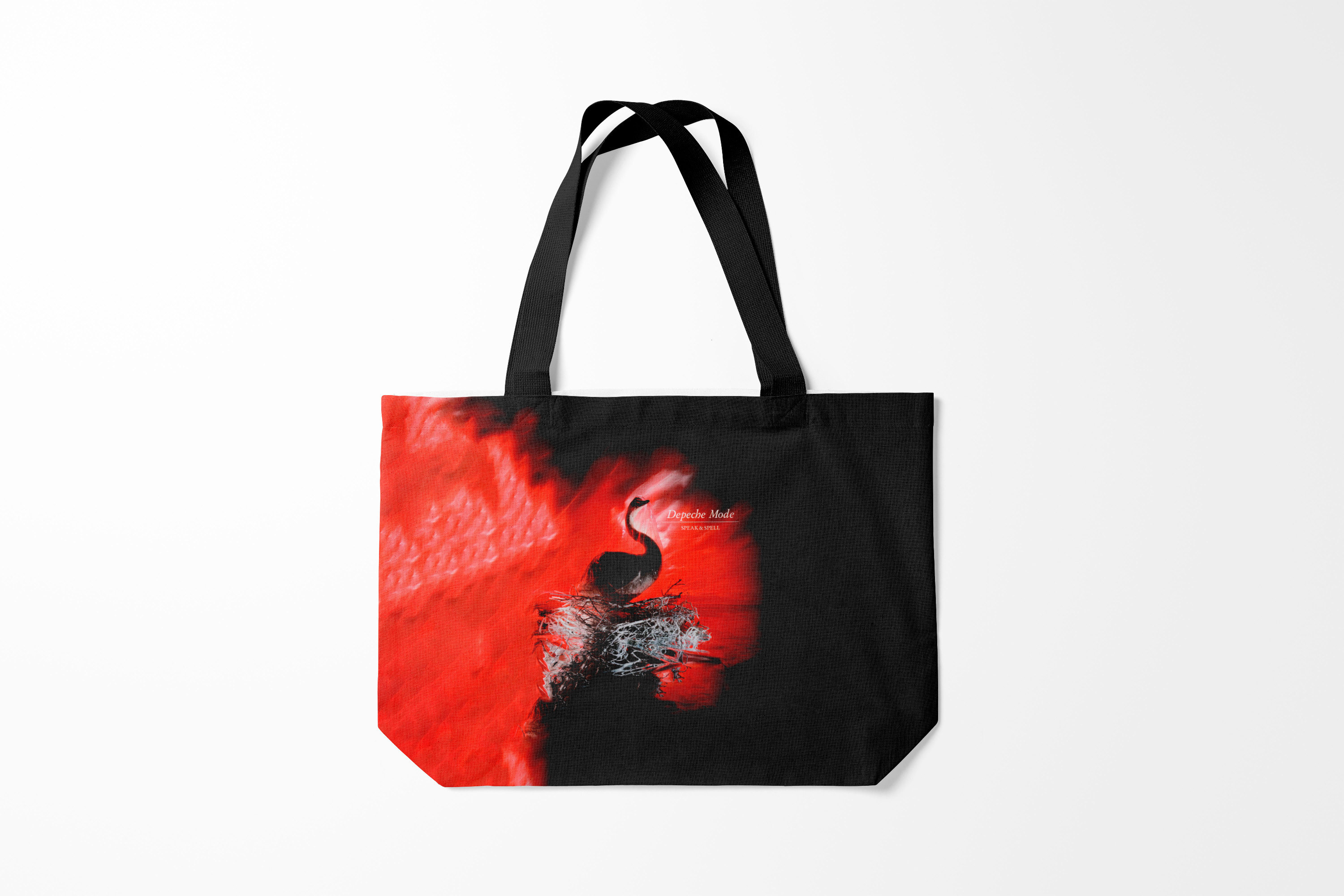 

Сумка шoппер унисекс Burnettie Depeche Mode Speak and Spell, черный; красный, Depeche Mode Speak and Spell
