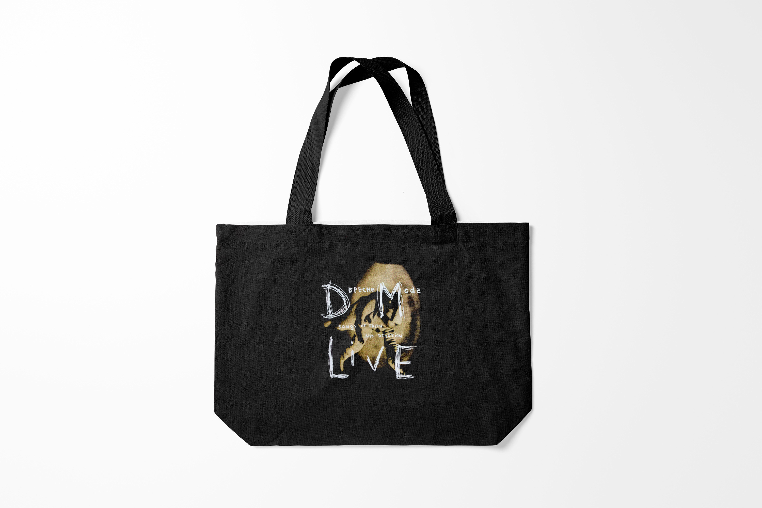 

Сумка шoппер унисекс Burnettie Depeche Mode Songs of Faith and Devotion Live, черный, Depeche Mode Songs of Faith and Devotion Live