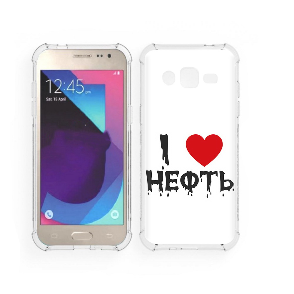 

Чехол MyPads Tocco для Samsung Galaxy J2 нефть (PT226924.572.522), Прозрачный, Tocco